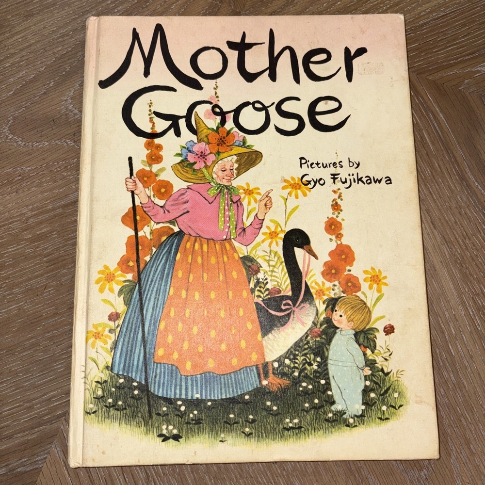 Gyo Fujikawa's Mother Goose Picture Book 1968 Grosset & Dunlap